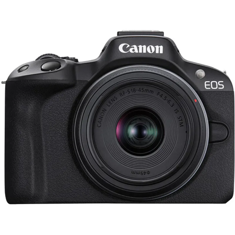 Canon EOS R50 with RF-S 18-45mm Lens